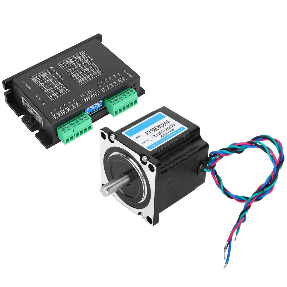 24v/3a Nema 23 2-phasen-schrittmotor Mit Treiber 1nm 1,8° Industrie-steuerungs-schrittmotor