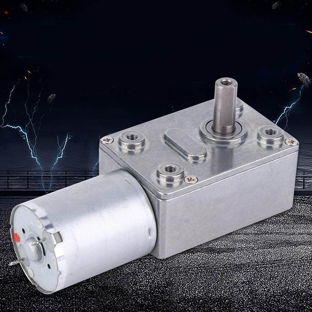 Mikro-gleichstrommotor, Drehmomentstarkes Schneckengetriebe, 6 V (100 U/min)