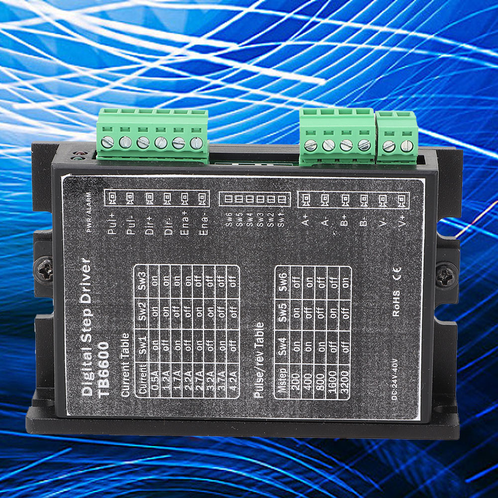 Tb6600 Dc24-40v 2-phasen/bipolar-schrittmotortreiber 1,04,2a/phase Nema 17/23