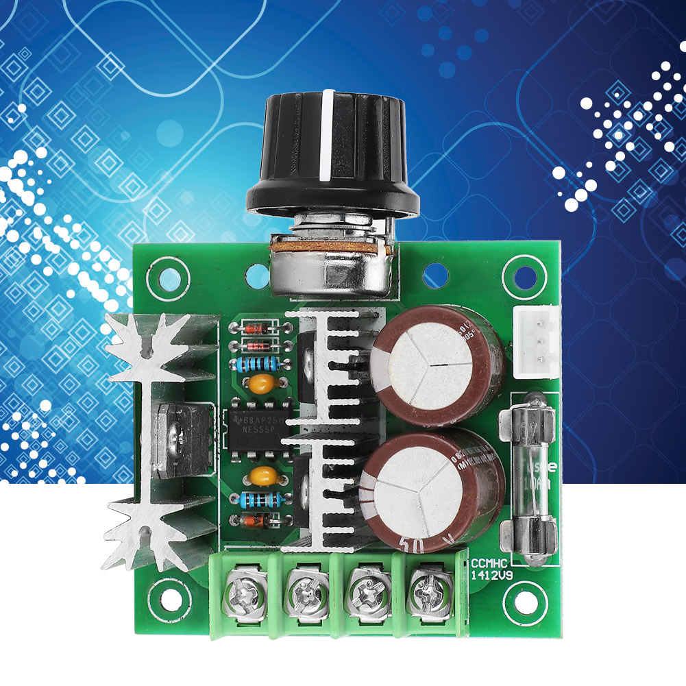 Dc-motorsteuerung 10a Pwm Motordrehzahlregler-platinenmodul 1240v (pwm-regler)