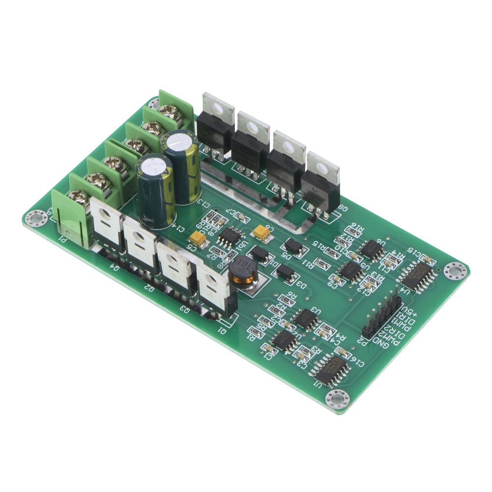 Doppelmotortreibermodul Mit H-brücken-treiberschaltung (dc Irf3205 Mosfet, 3-36v, 10a Spitze, 30a)
