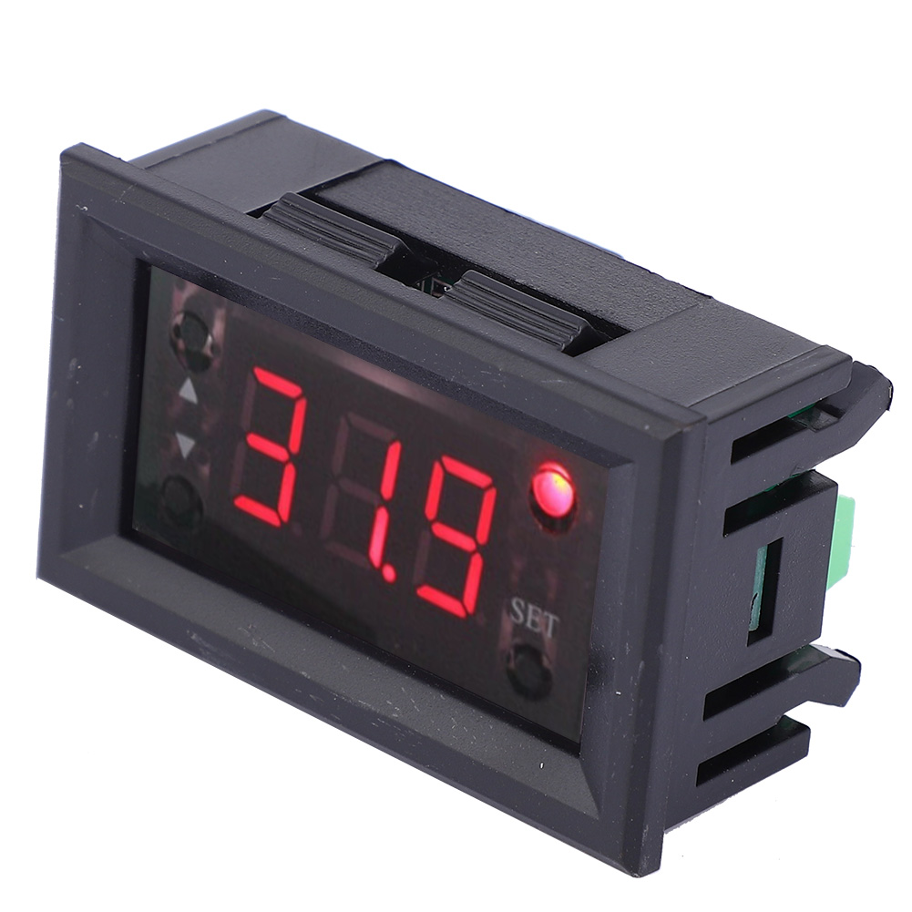 W1218 Digitaler Temperaturregler Thermostat Dc12v -20100℃ Rotes Licht Dc12v