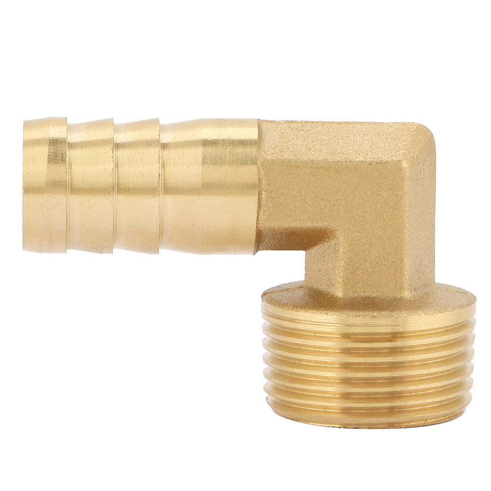 1 Stück 3/4"-winkelverbinder Aus Messing Mit Außengewinde Und Widerhaken (16 Mm)