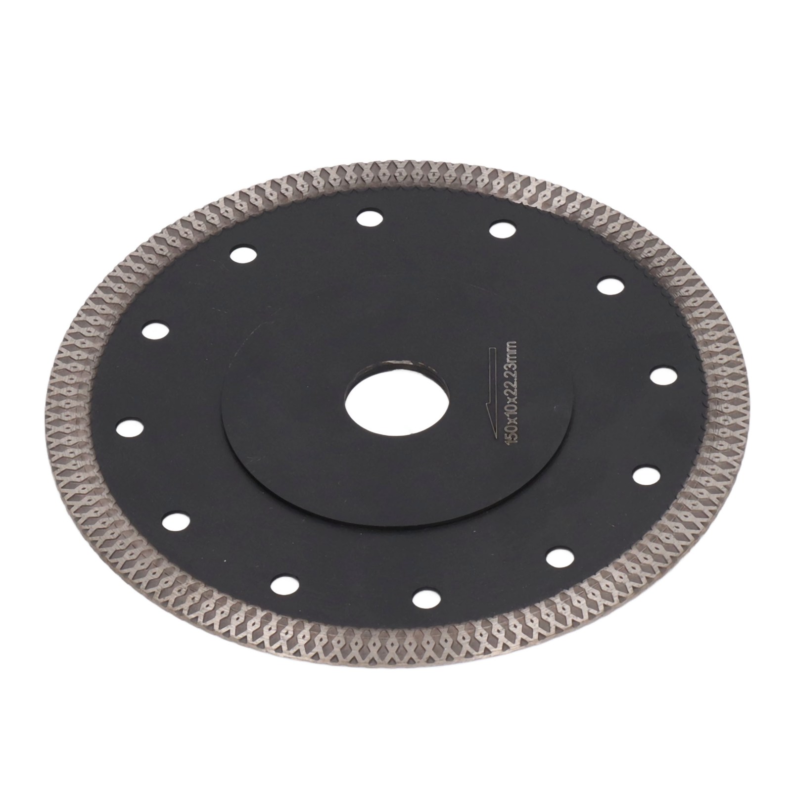 Runde Diamanttrennscheibe Mit Flanschgewebe Für Winkelschleifer, Trennscheibe Für Marmorfliesen, 150 Mm / 5,9 Zoll