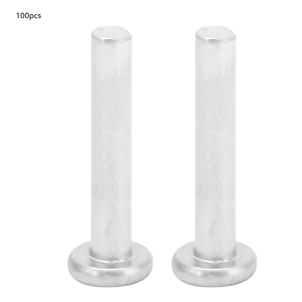 100 Stück M2,5 12/14/16 Mm Flachkopf-aluminiumnieten, Senkkopfnieten (m2,5 16)