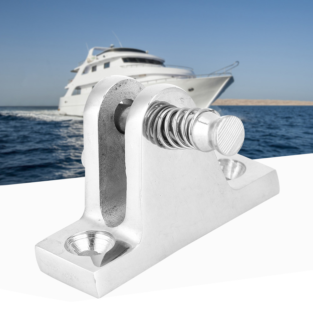 2 Stück 55 X 18 Mm Edelstahl (316) Bootsdeck-scharnierhalterungen, Marinehalterungen