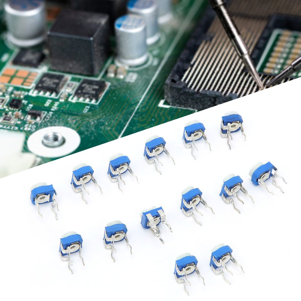 Einstellbarer Widerstand 065 Potentiometer-satz Mit 13 Werten Von 100 Ω Bis 1 Mω (elektronisches Bauteil)
