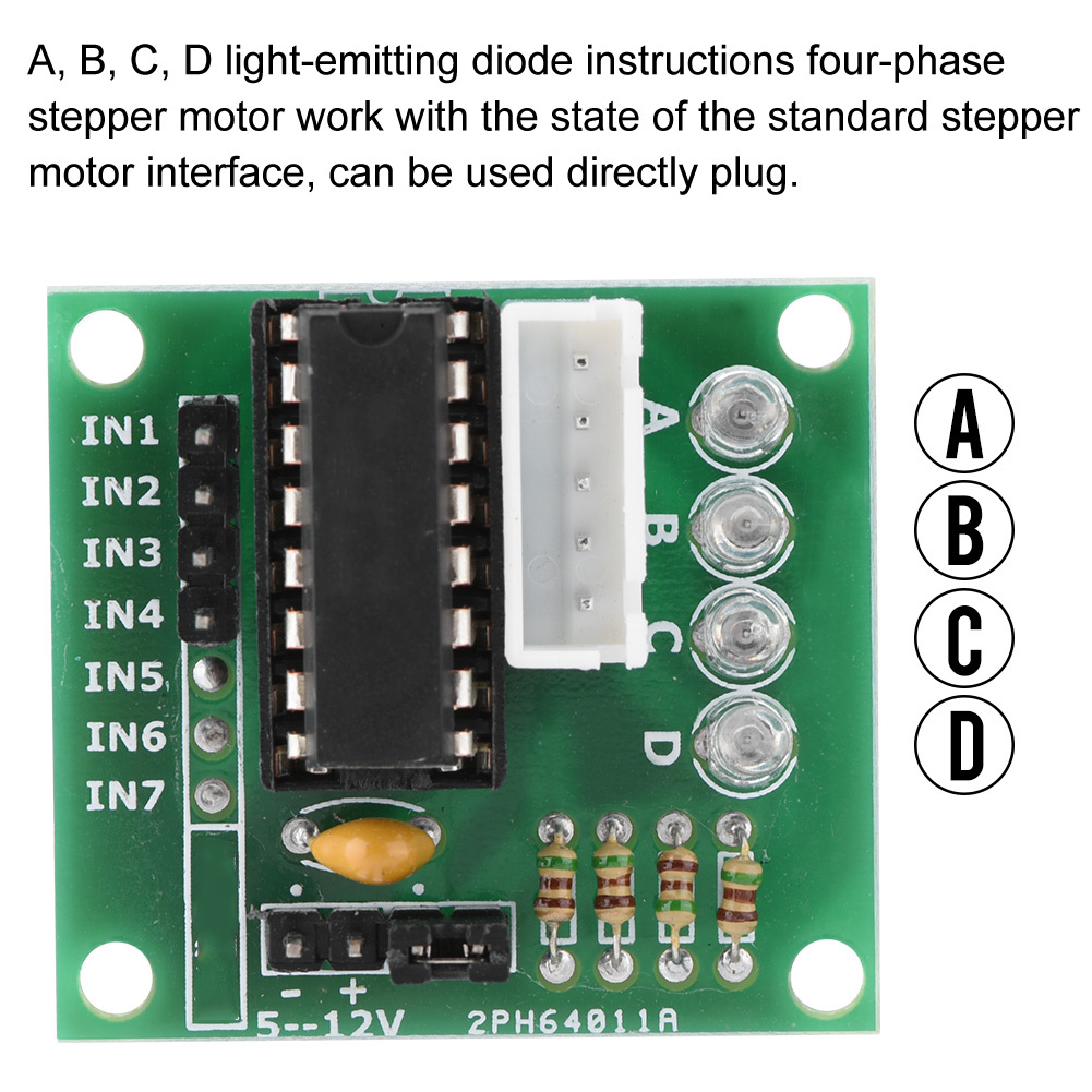 5 Stück/set Uln2003 Treiberplatine Schrittmotormodul Für 4-phasen-schrittmotor