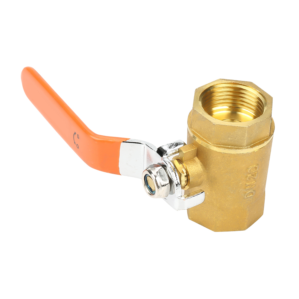 Dn20 3/4" Bsp Messing-kugelhahn, 1,6 Mpa, Für Wasser, Öl Und Gas