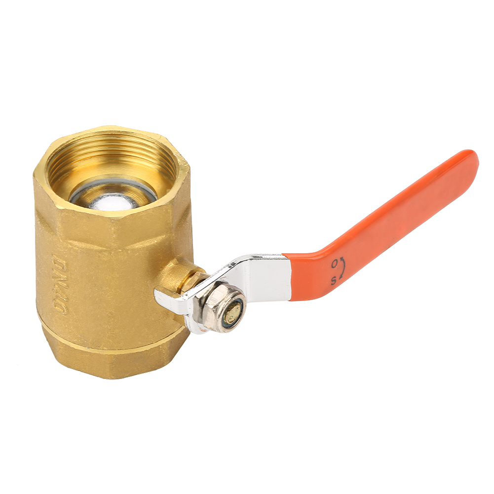 1 Stück Dn40 1-1/2" Bsp Messing-kugelhahn 1,6 Mpa Für Wasser, Öl Und Gas