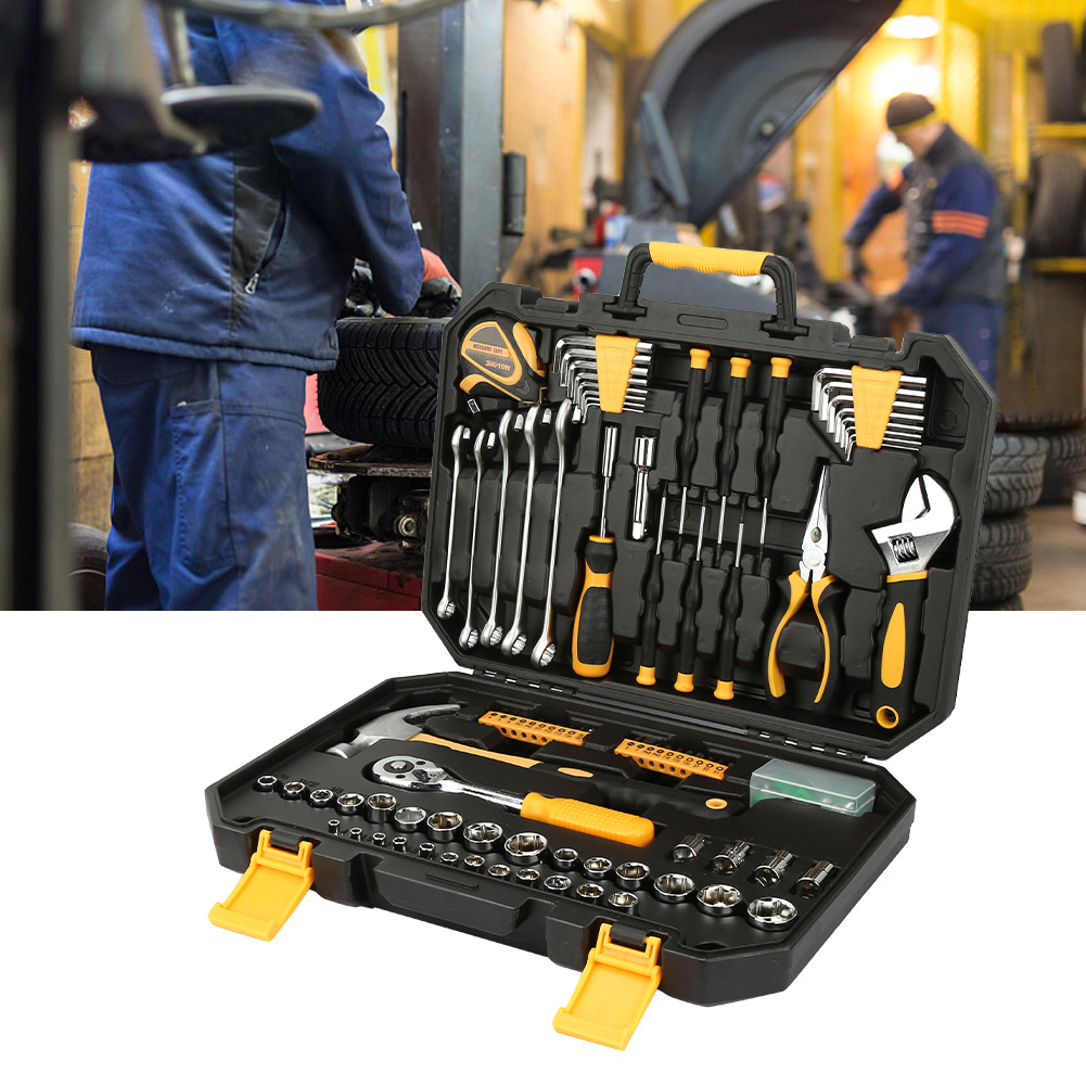Autoreparatur-werkzeugset, Heimwerker-handwerkzeugset Für Die Autowartung Zu Hause 105127