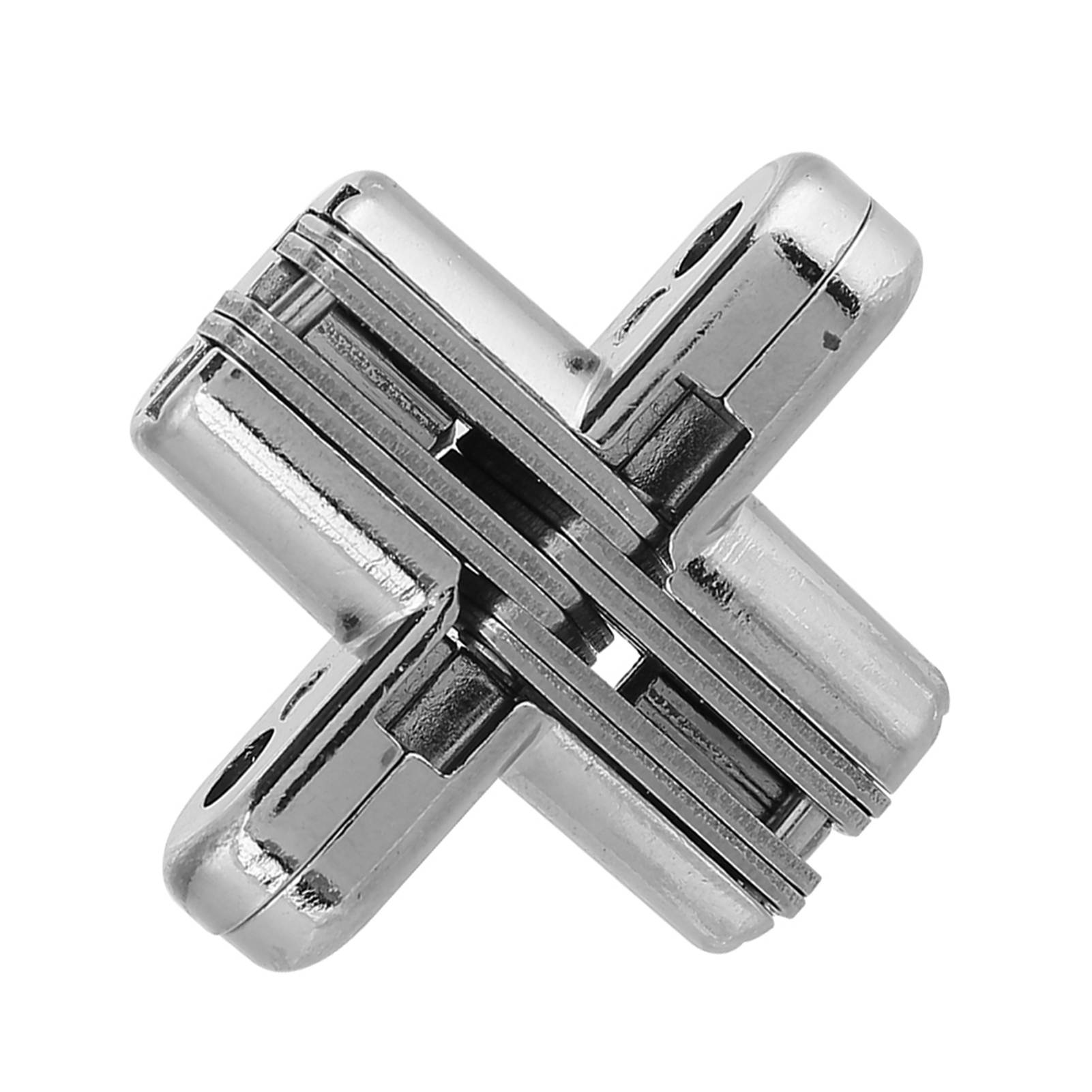 Verdeckte Scharniere Aus Zinklegierung, Unsichtbar, Verdecktes Kreuzlager, Silber (xs)