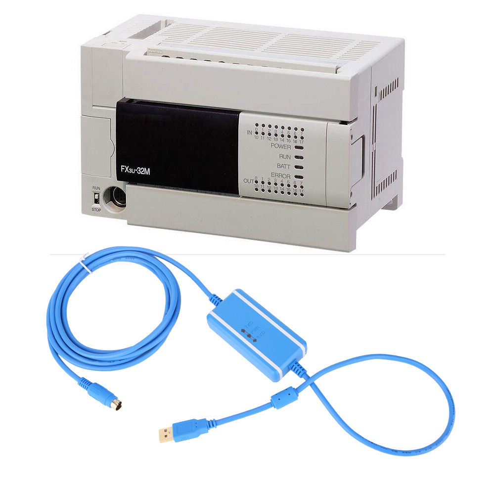 Programmierkabel, Datenübertragungs- Und Ladekabel Usb-sc09 Fx, Geeignet Für Sps Der Mitsubishi Fx-serie