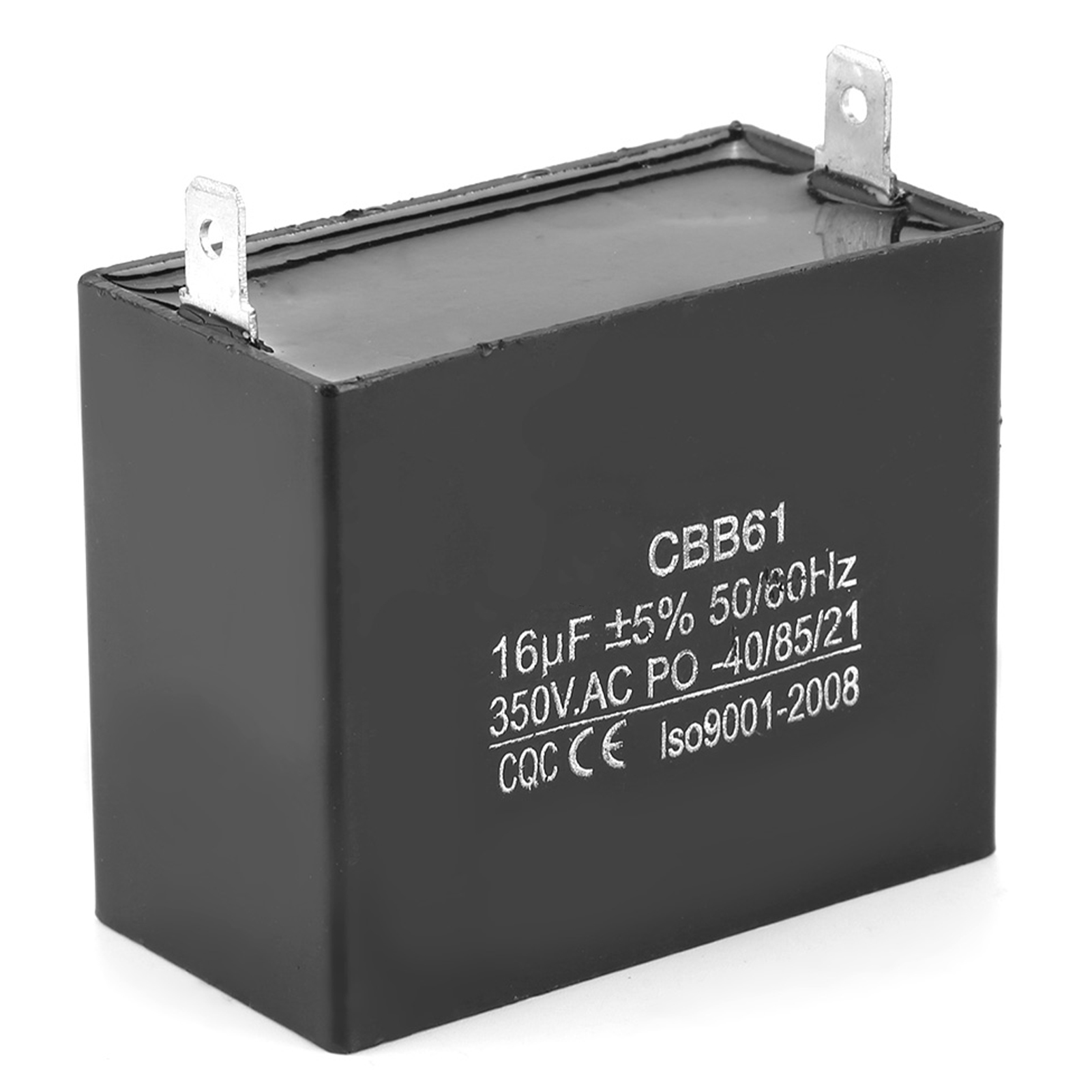 Anlaufkondensator Cbb61 Für Motoren Und Generatoren Cqc 350 V Ac 16 Μf 50/60 Hz