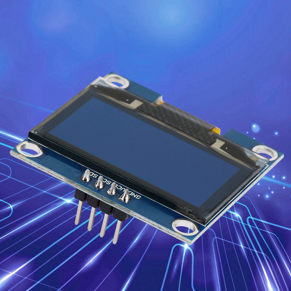 1 X 1,3 Zoll Oled-displaymodul, I²c-kommunikation, 128 X 64 Pixel, Blaue Textfarbe