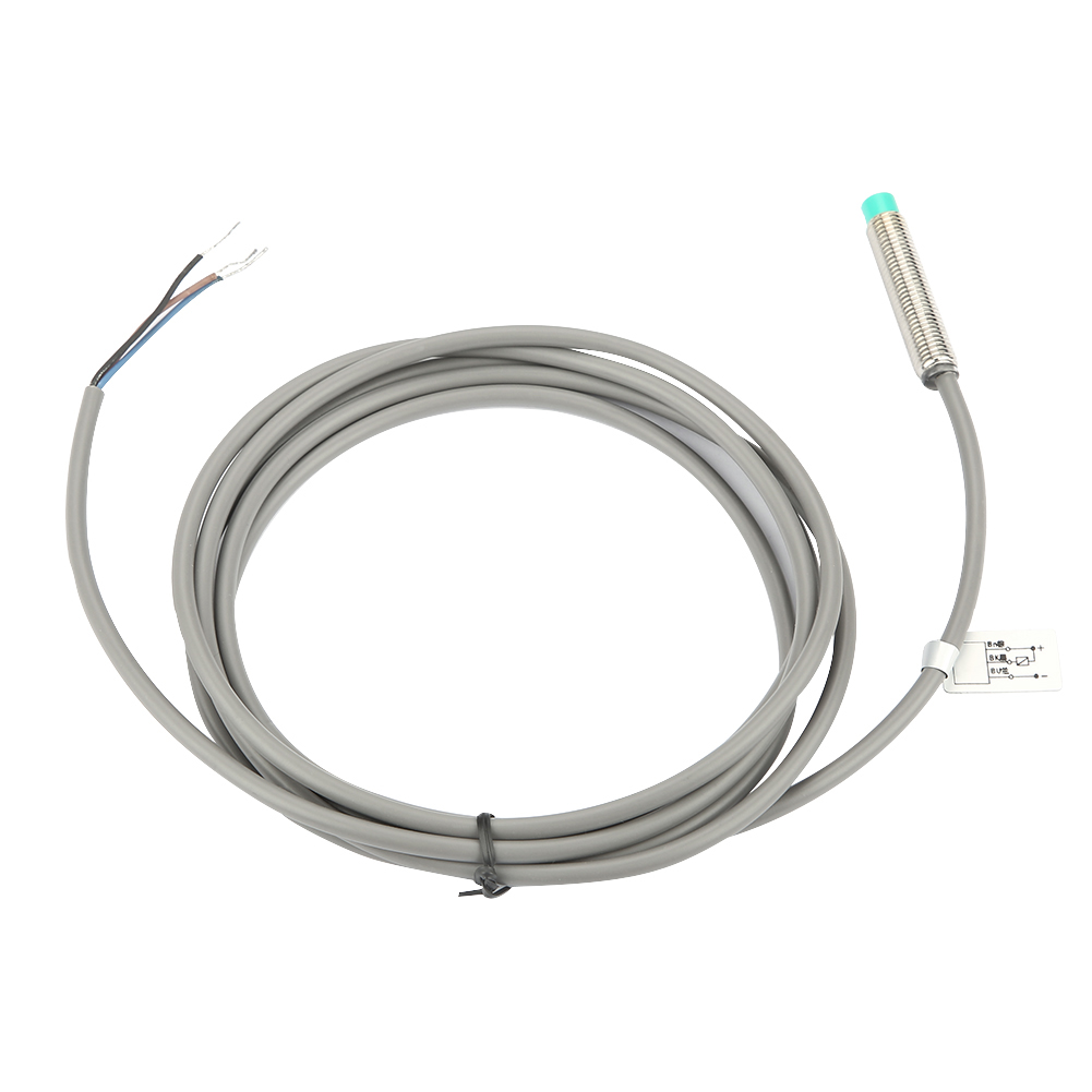 2 Mm Induktiver Näherungssensor, 3-adrig, Npn, Normalerweise Offener Kontakt, 10–36 V Dc