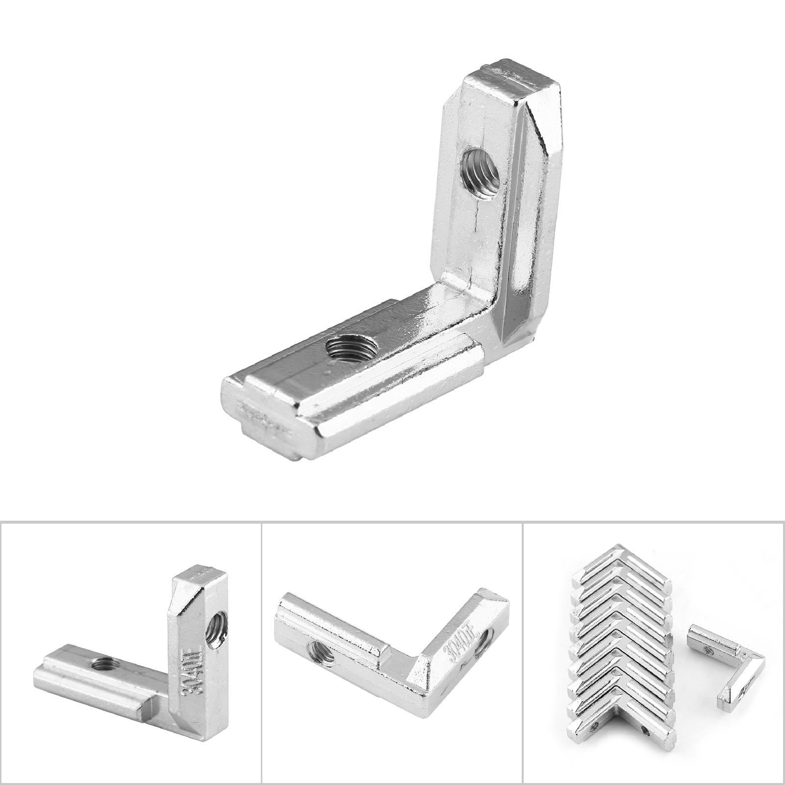 L-förmiges Aluminiumprofil-inneneckverbinder Aus Kohlenstoffstahl (eu-3030)