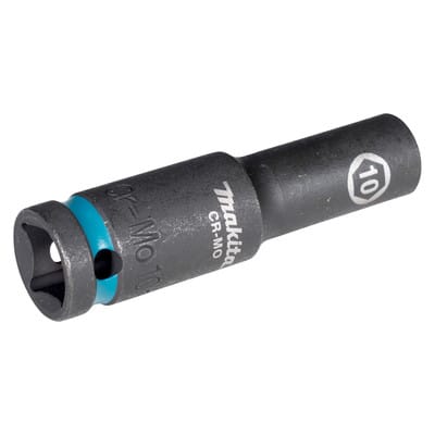 Makita E-16411 Steckschlüssel 1/2" SW10 Impact Black lang