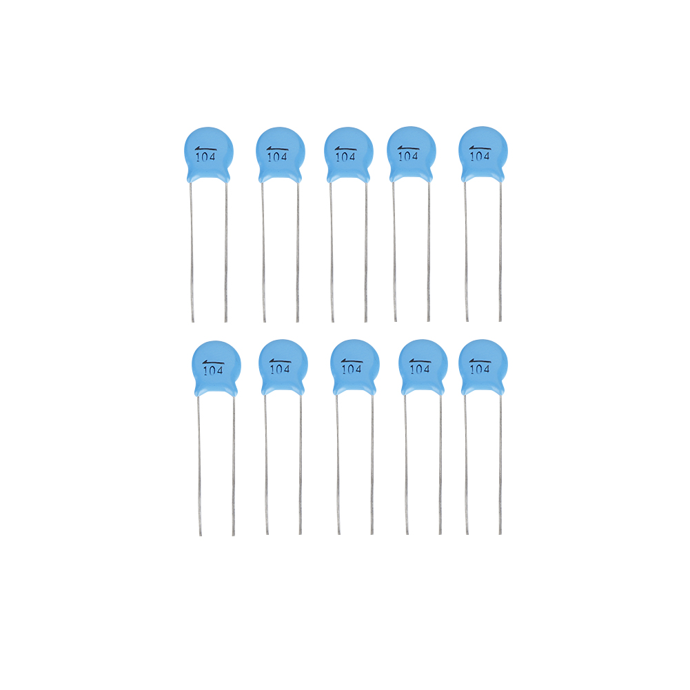 50 Stück 1000v 104m 0,1uf 100nf 1000v Hochspannungs-keramikkondensatoren-set