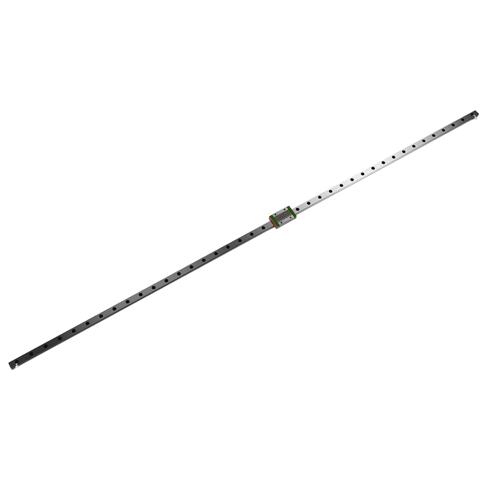 Linearführungsschiene Aus Stahl Mgn12h, Länge 1000 Mm, Breite 27 Mm, Gleitblock