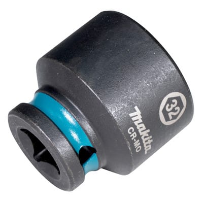 E-16237 Schlagschrauber-Steckschlüsseleinsatz 32 mm 1/2' 1 Stück - Makita