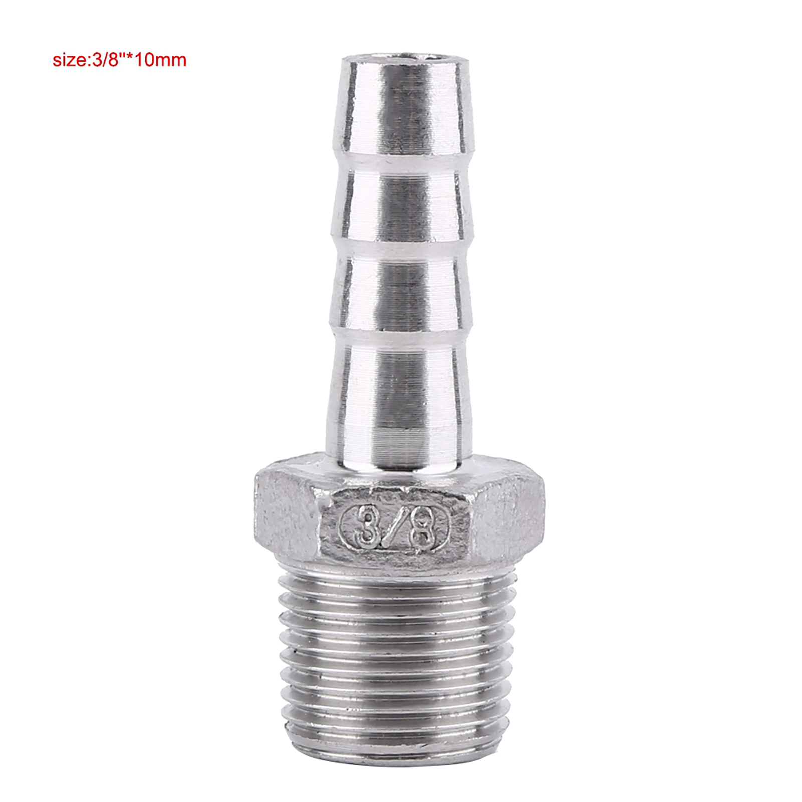 Rohrverbinder Mit Außengewinde, Schlauchverbinder, Widerhakenverbinder, Reparaturwerkzeug (3/8" X 10 Mm)