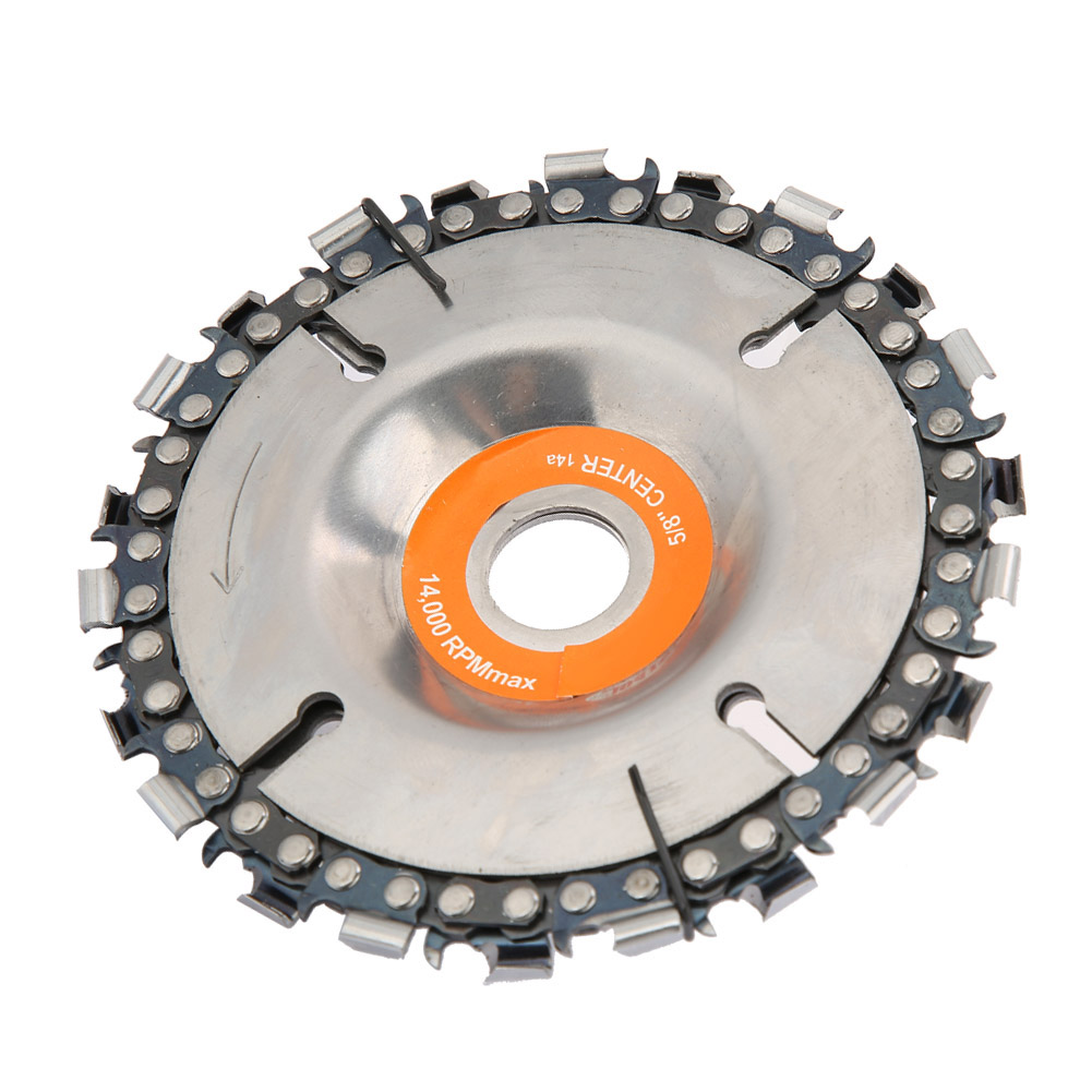 4" 22-zahn-kettenrad Für Die Holzbearbeitung, Geeignet Für 100/115 Mm Winkelschleifer