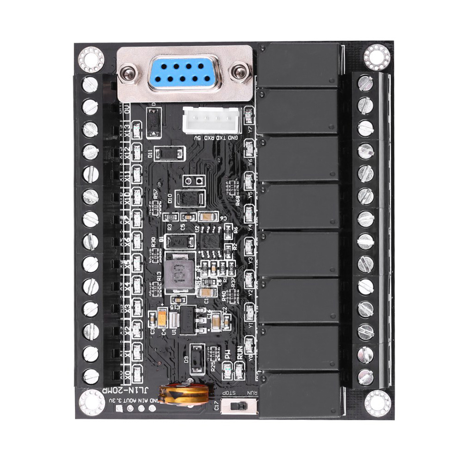 Dc 24v Sps-steuerung Fx1n-20mr Industrielle Steuerplatine Programmierbare Logiksteuerung