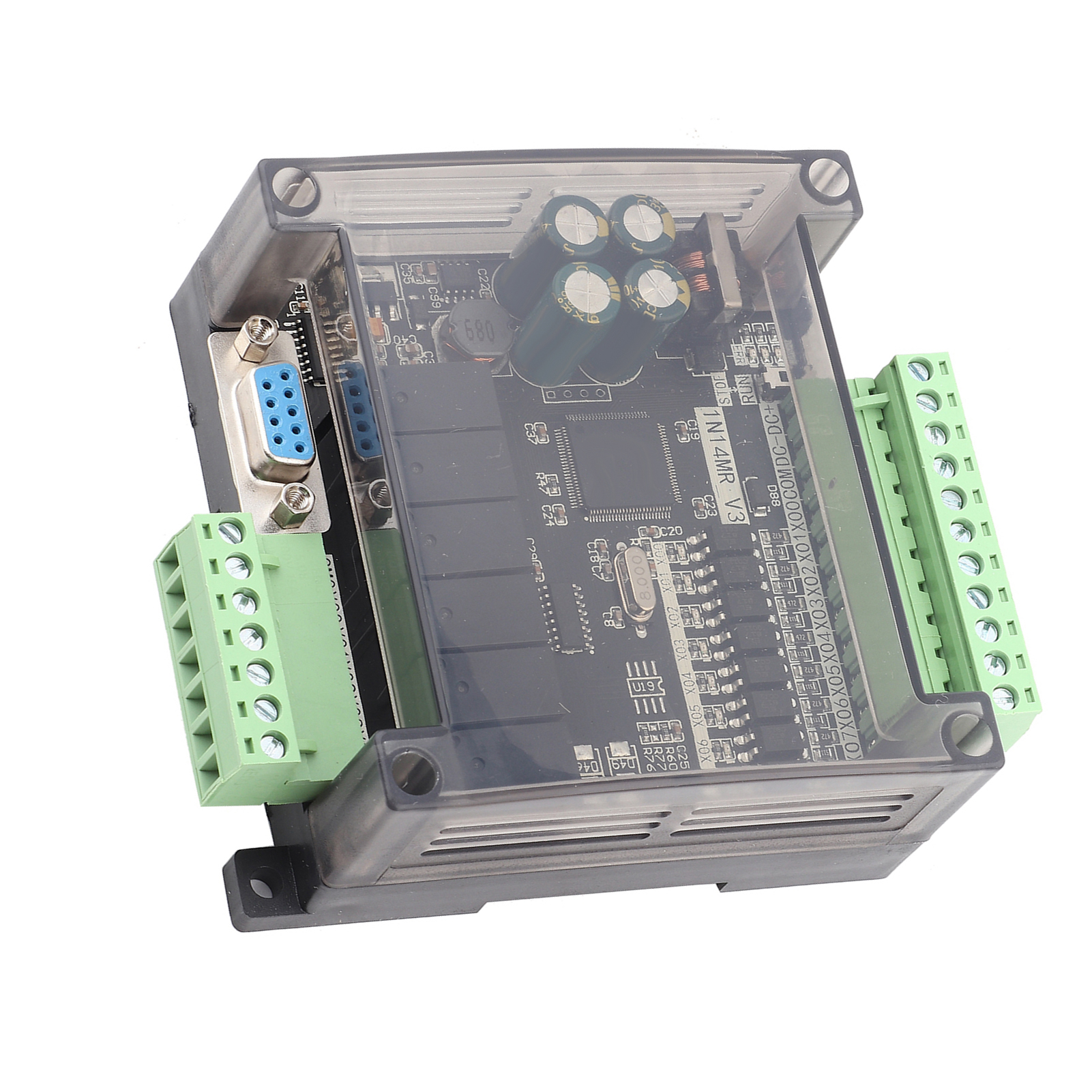 Dc24v Fx1n-14mr Industriesteuerplatine Sps-speicherprogrammierbare Steuerung Relaisausgang