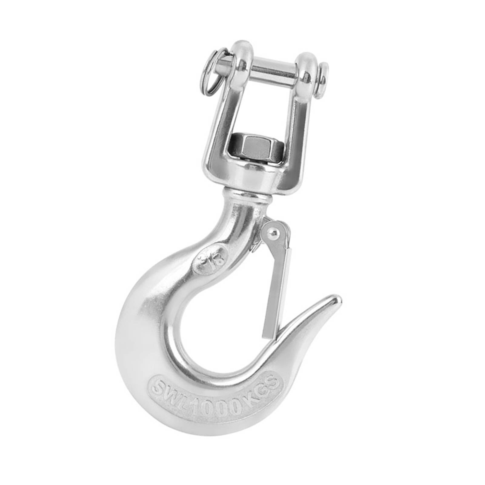 Drehbarer Hebehaken Aus Edelstahl 304 Mit Karabiner (1000 Kg)