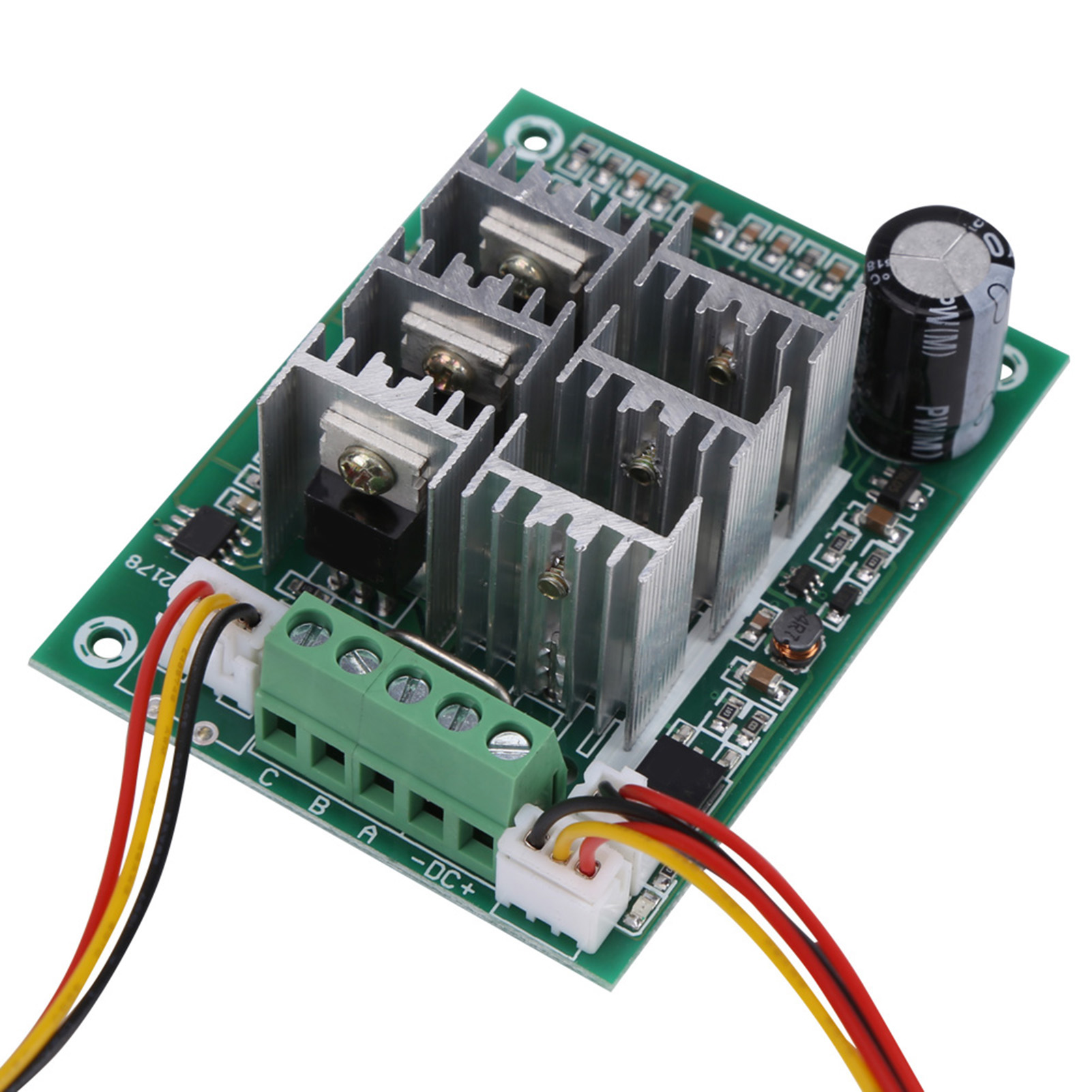 Bürstenloser Drehstrommotor, 5–36 V Dc, 15 A, Drehzahlregelung Mit Rechts-/linkslaufschalter