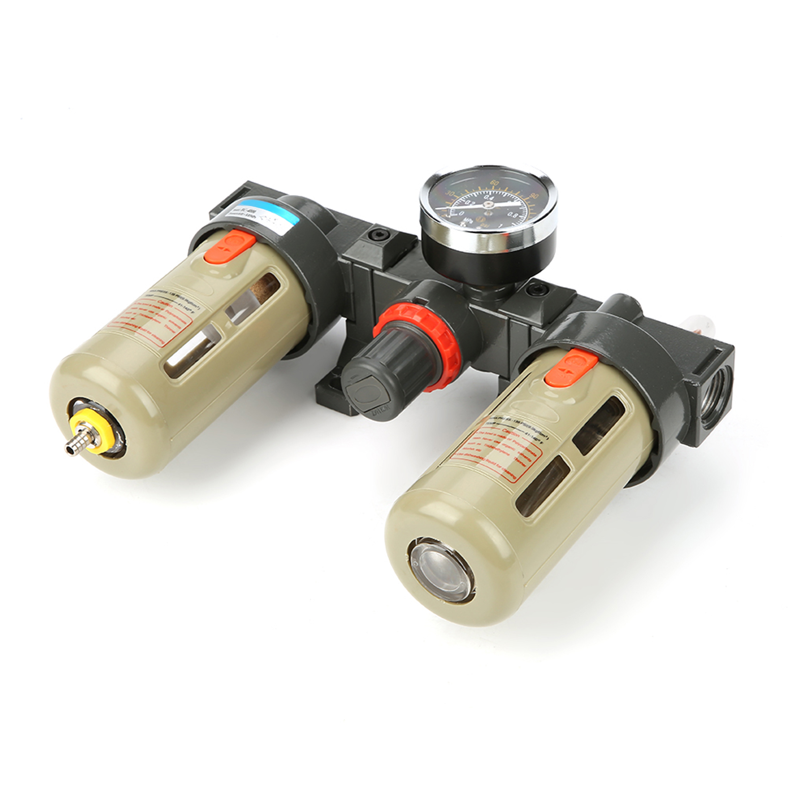 G1/2 Druckluftaufbereitungseinheit Mit Filter Und Druckregler Mit Manometer