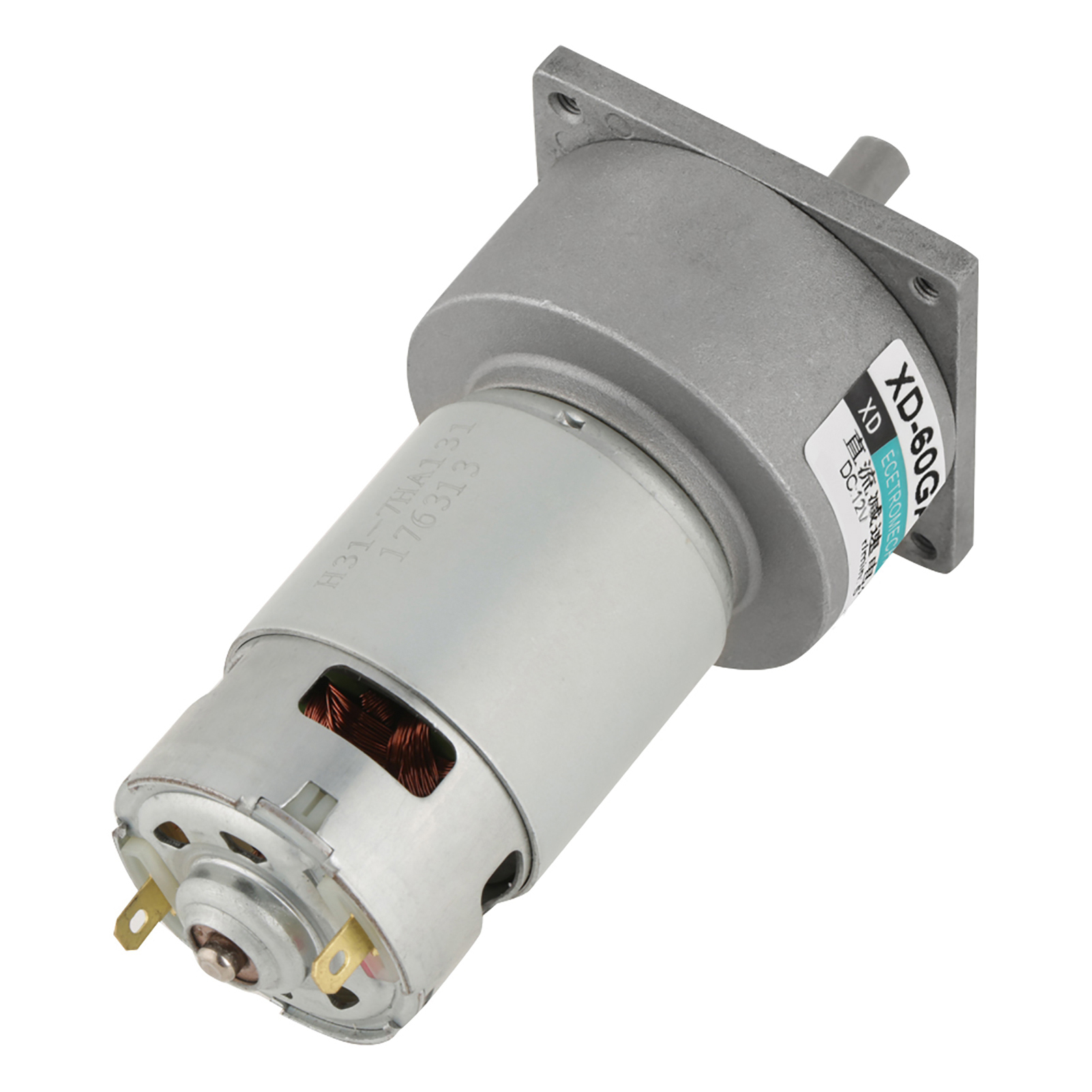 35-w-mikro-gleichstrom-metallgetriebemotor, Drehzahlregelung, Rechts-/linkslauf (12 V, 30 U/min)