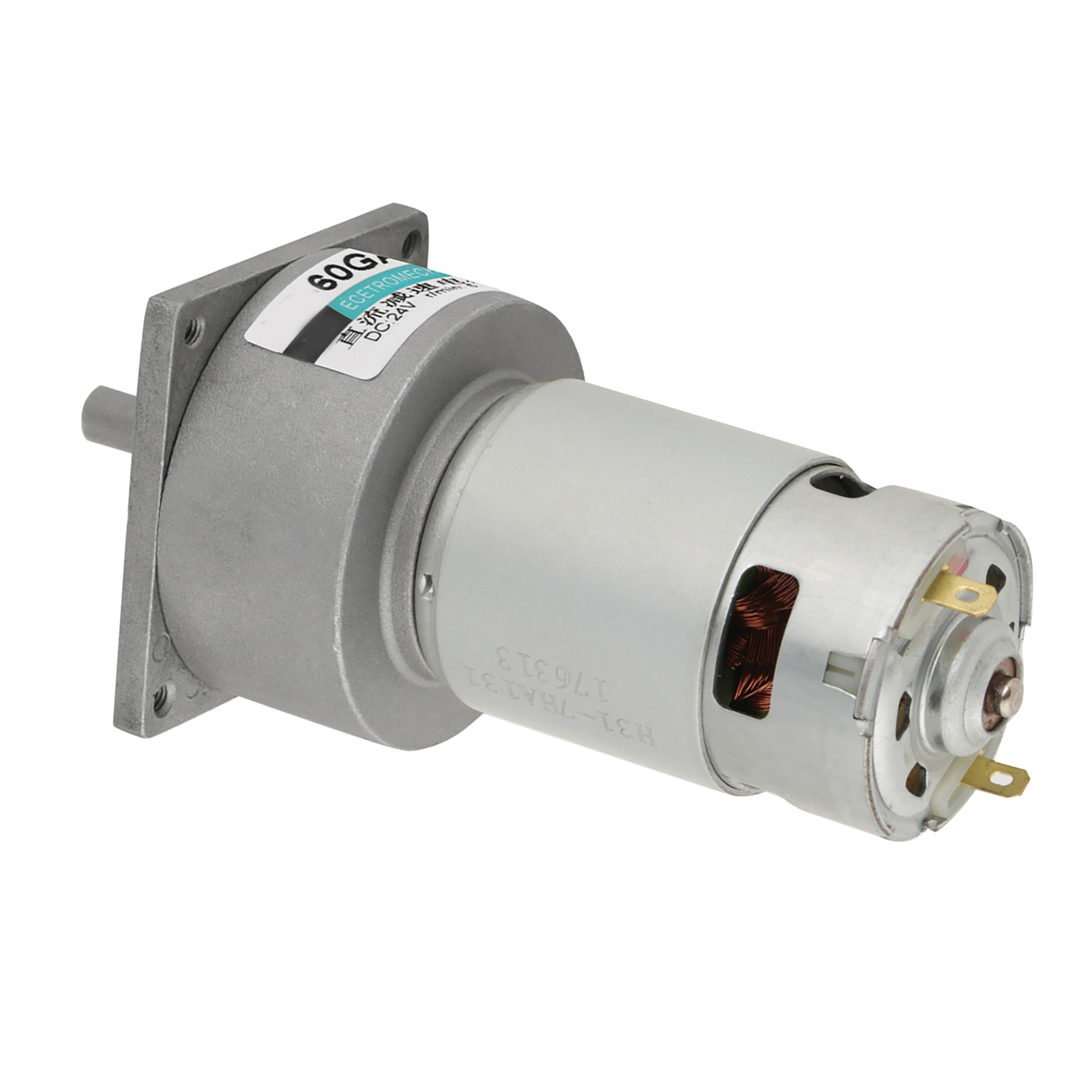 35-w-mikro-gleichstrom-metallgetriebemotor, Drehzahlregelung, Rechts-/linkslauf (24 V, 500 U/min)