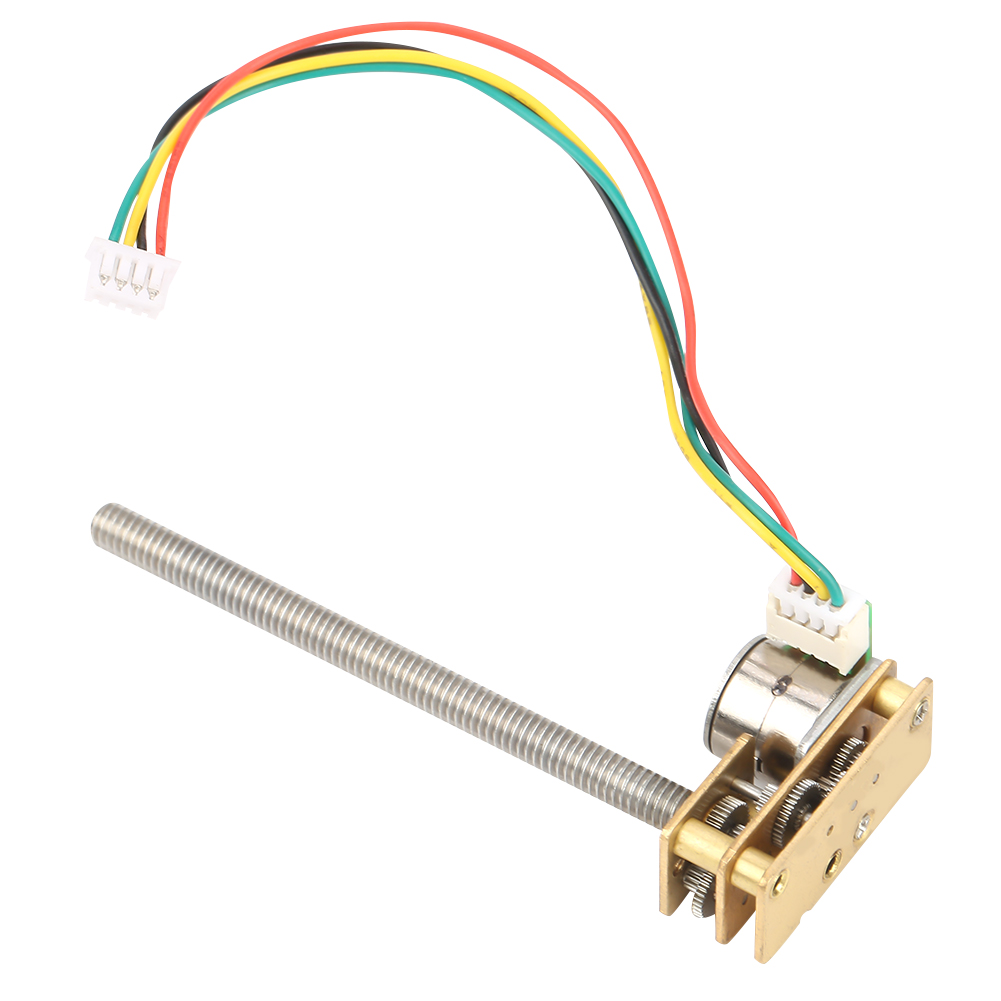 Gm1024by10 M455 Zweiphasen-4-draht-schrittmotor Mit Vollmetallgetriebe, Dc 5v (15 U/min)