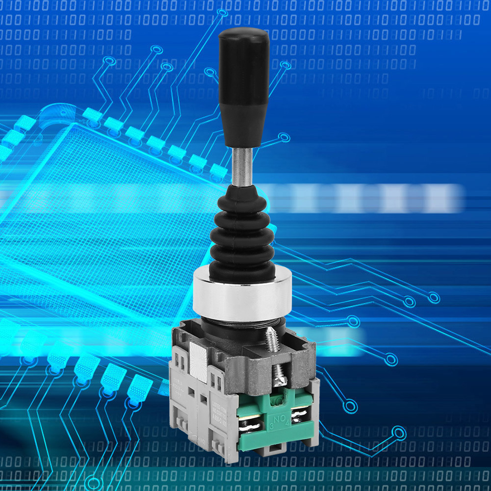 22 Mm 2-positionen-joystickschalter Mit Federrückstellung, Momentary Cross-schalter (hkl D22)
