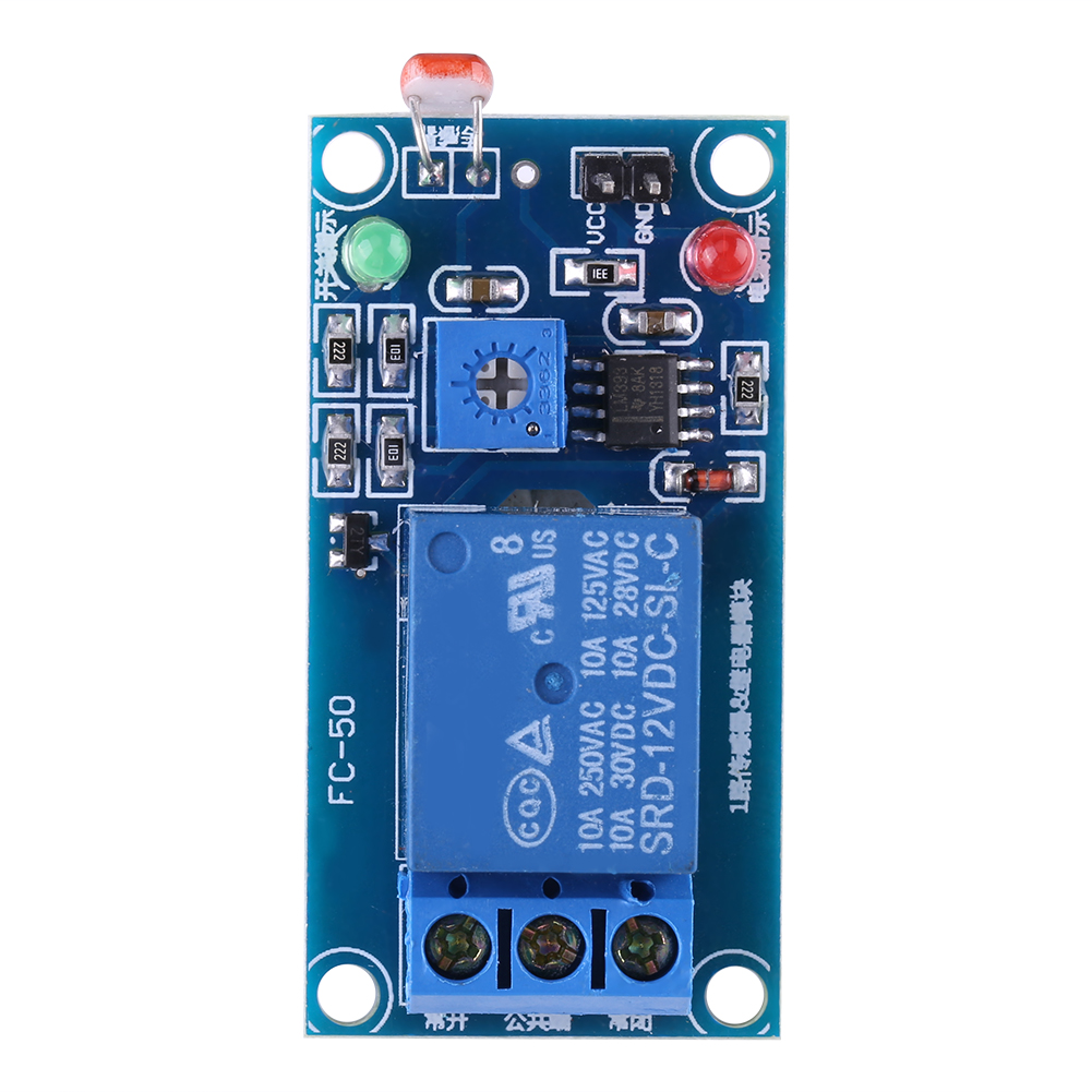 12v Stabiler Ldr-fotowiderstands-relaismodul-treiber-lichtsensorschalter
