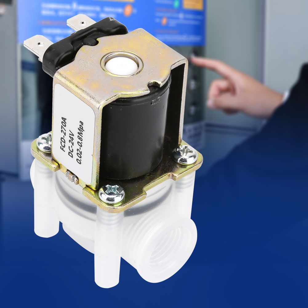 1/4 Zoll, Normalerweise Geschlossen (n/c), 24 V Dc Kunststoff-magnetventil Für Reinstwassermaschinen