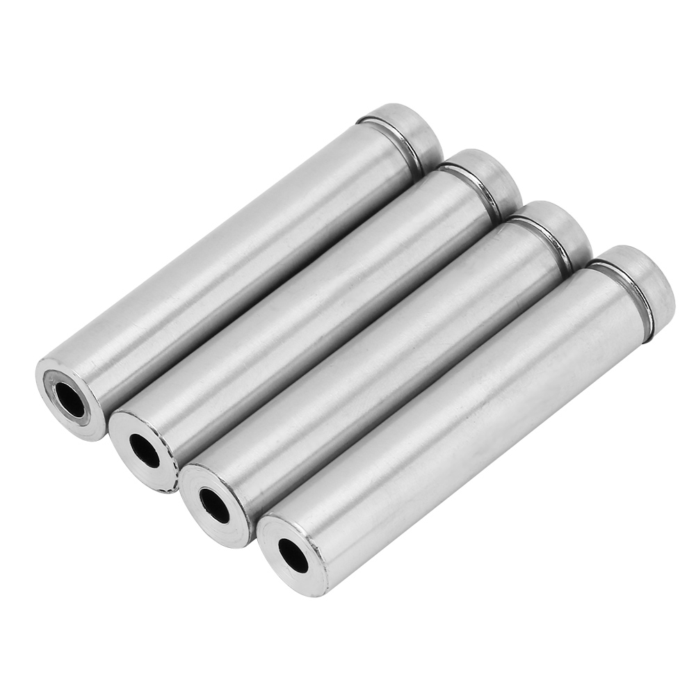 4 Stück Edelstahl 1260 / 1280mm Werbenägel Hohlglasabstandshalter (1280mm)