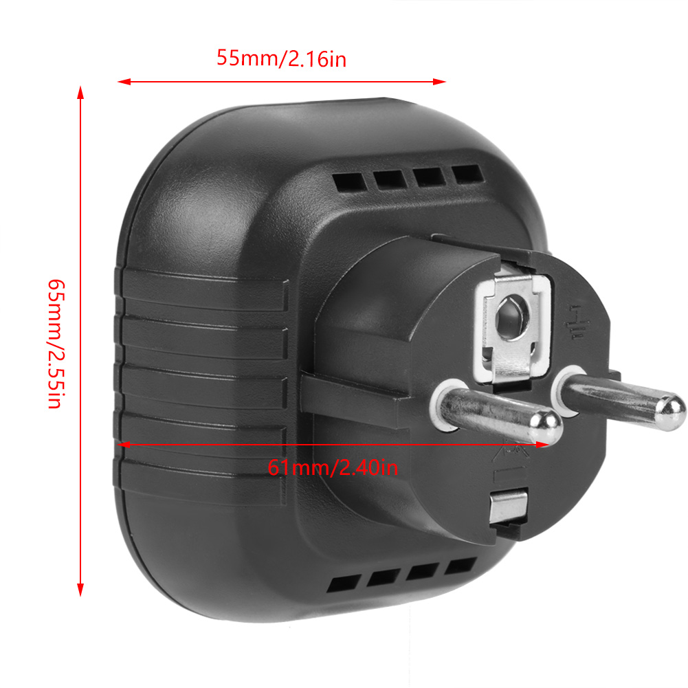 Automatischer 50-60 Hz Steckdosentester Für Haushaltsstecker (uk/us/eu) Pm6860dr (eu-stecker)