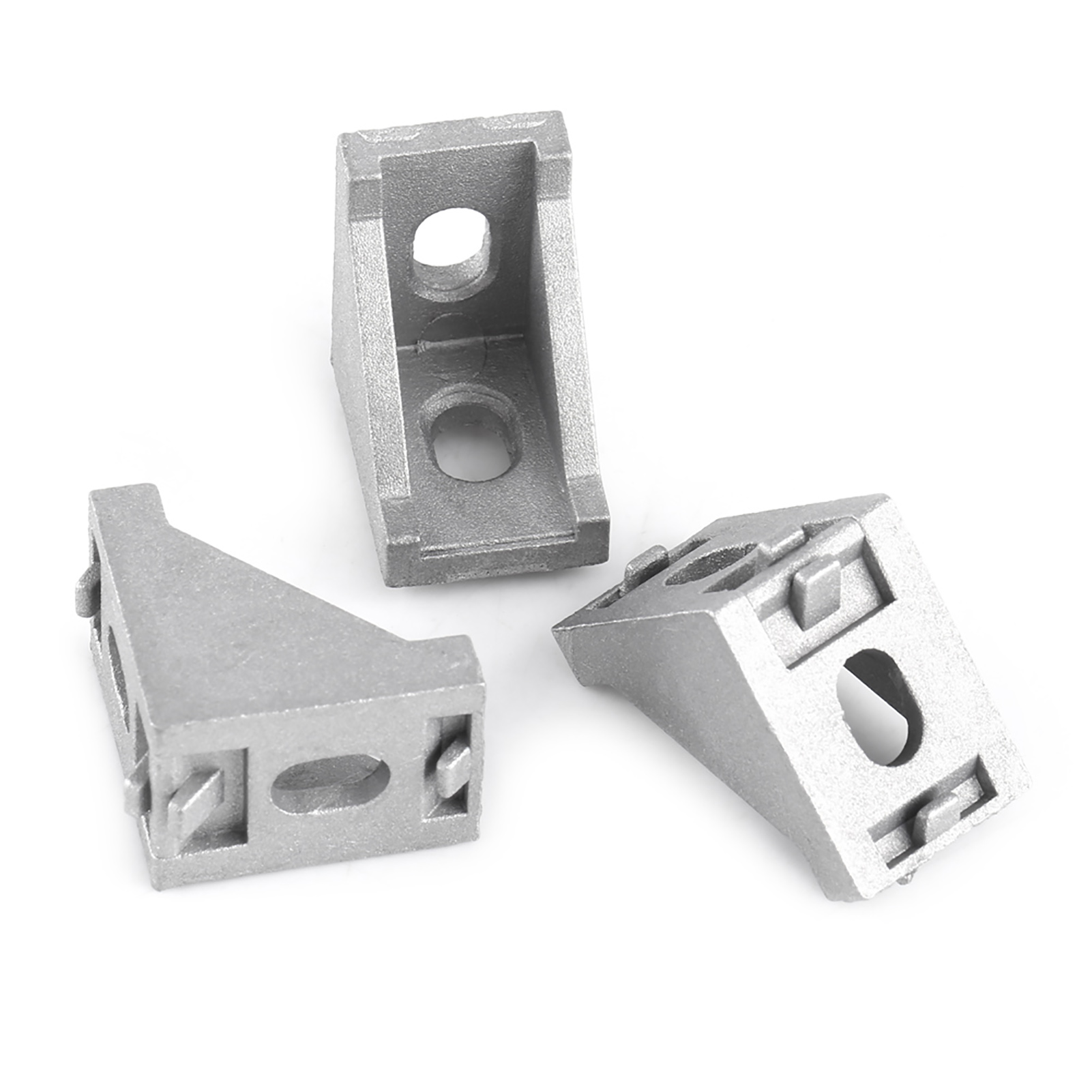 10 L-förmige Eckverbinder Aus Aluminiumlegierung, Rechteckige Verbinder, 28 X 28 Mm