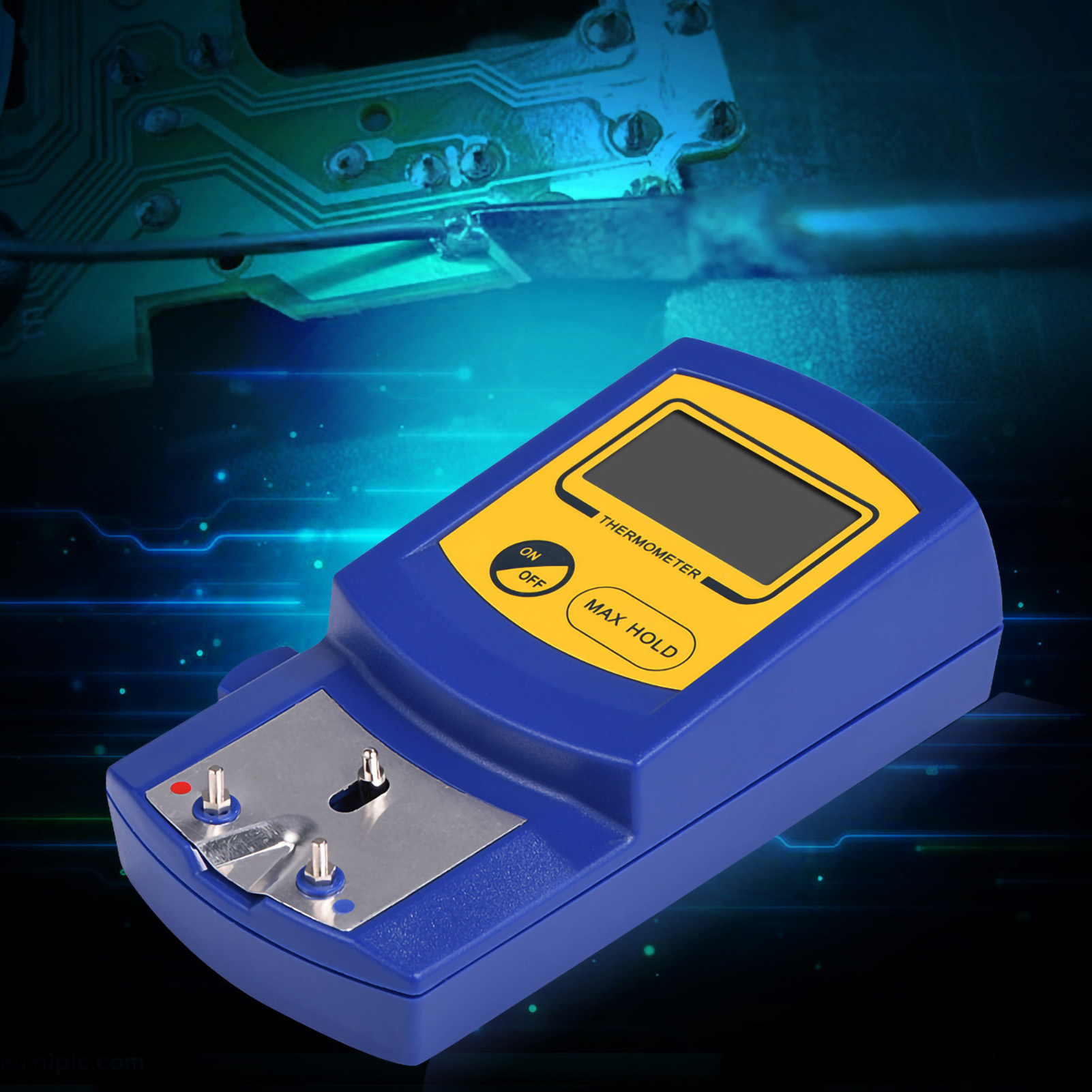 Fg-100 Löttemperaturprüfgerät Lötspitzenthermometer Mit Lcd-anzeige (0-700℃)