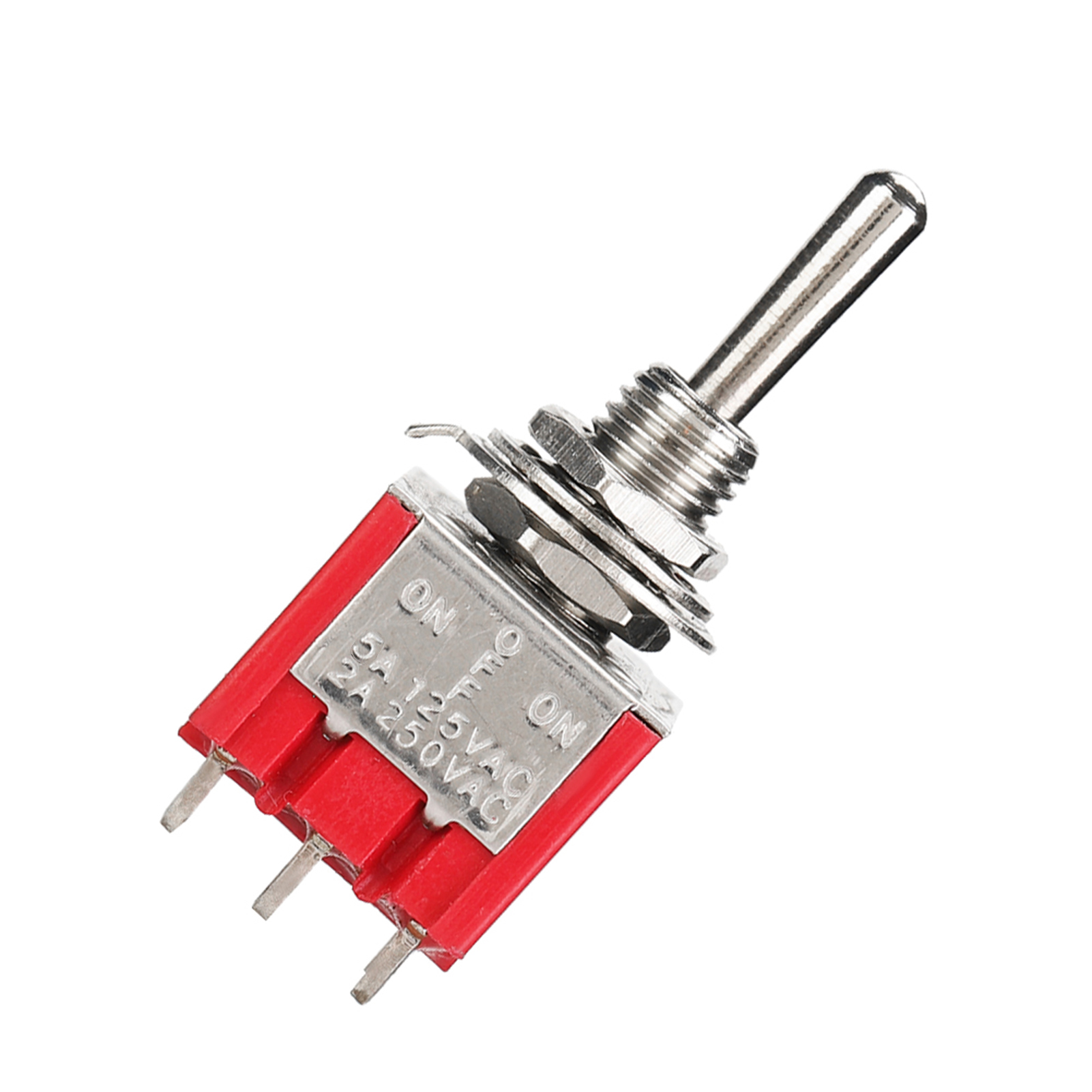 5 Stück Mts-303 Mini-kippschalter, 3pdt, 9-polig, 3 Positionen, Ein/aus/ein