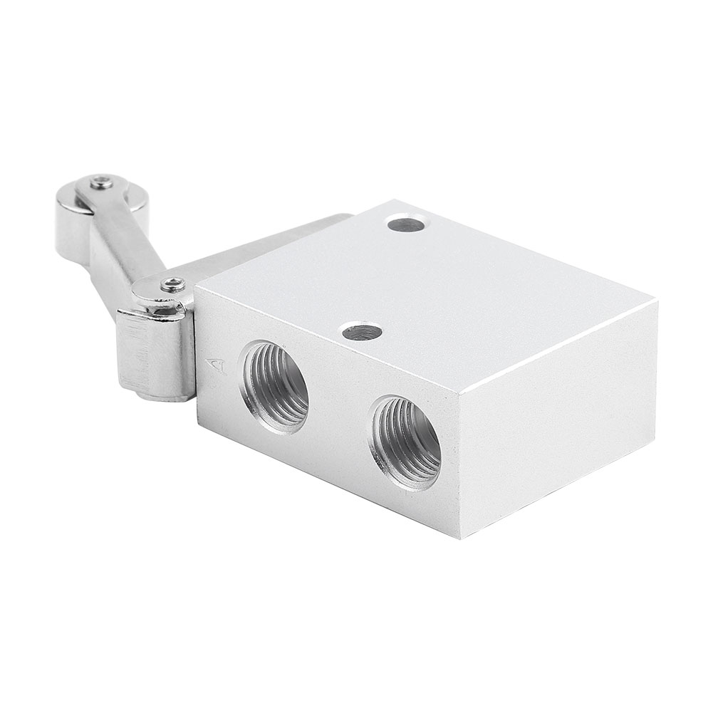 Pt 1/4 Gewinderollen-mechanisch-pneumatikventil 2-wege 3-wege