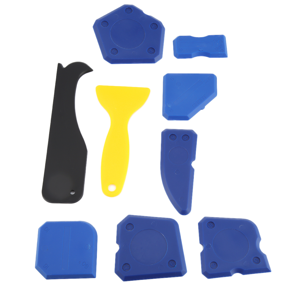 9-teiliges Set: Silikonentferner, Glasschaber, Dichtungsreinigungswerkzeug-set