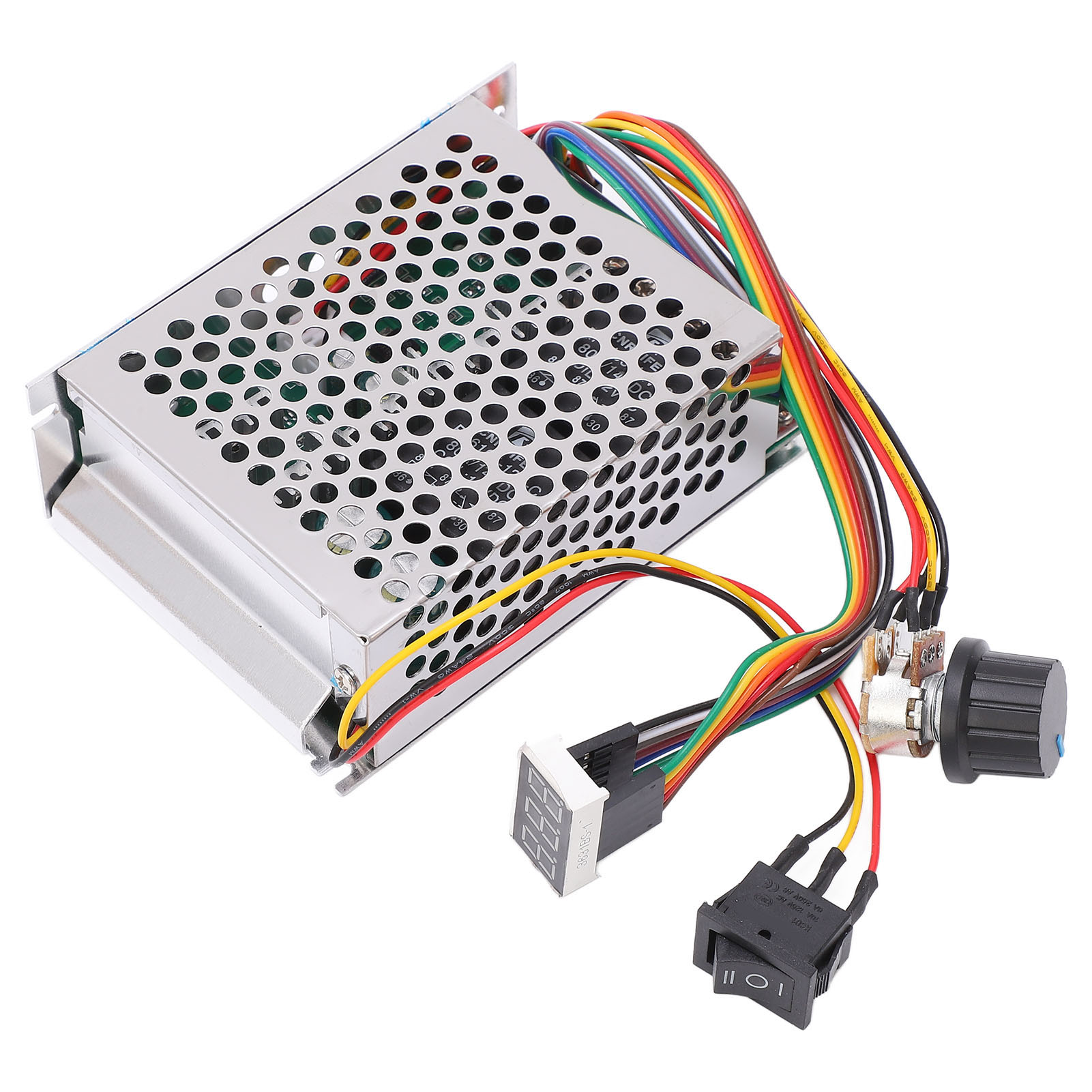 Drehzahlregler Für Gleichstrommotoren (im Uhrzeigersinn/gegen Den Uhrzeigersinn), Digitalanzeige, Steuerschalter, 10–30 V