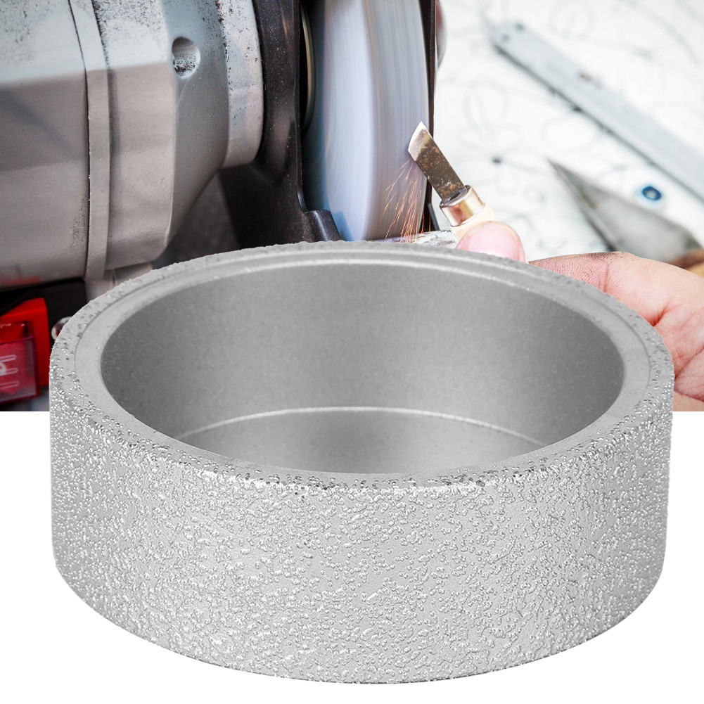 7,3 Cm Gelötete Diamantschleifscheibe, Flächenschleifscheibe Für Stein, Marmor Und Keramik, 3,0 Cm