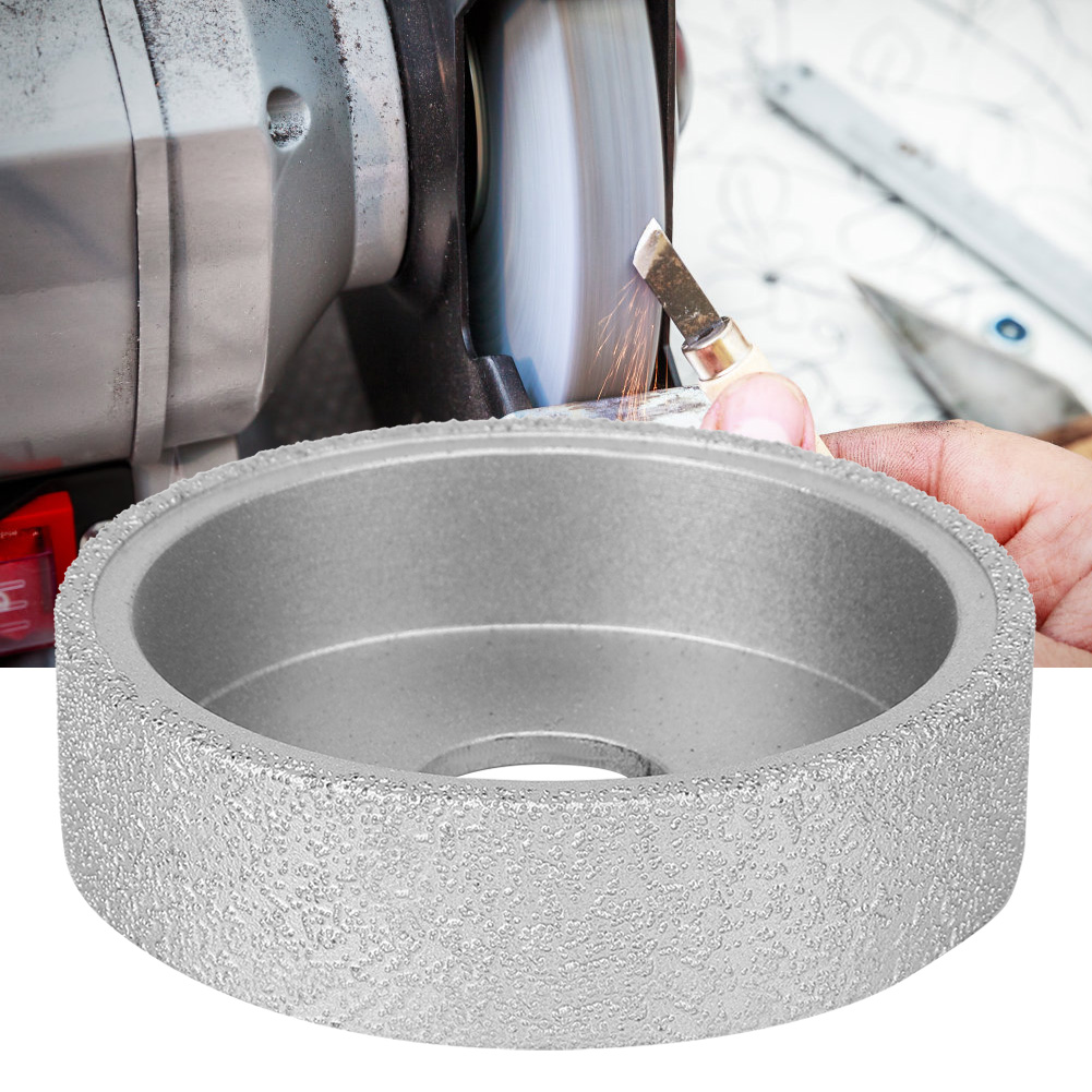 7,3 Cm Gelötete Diamantschleifscheibe, Flächenschleifscheibe Für Stein, Marmor Und Keramik, 2,5 Cm