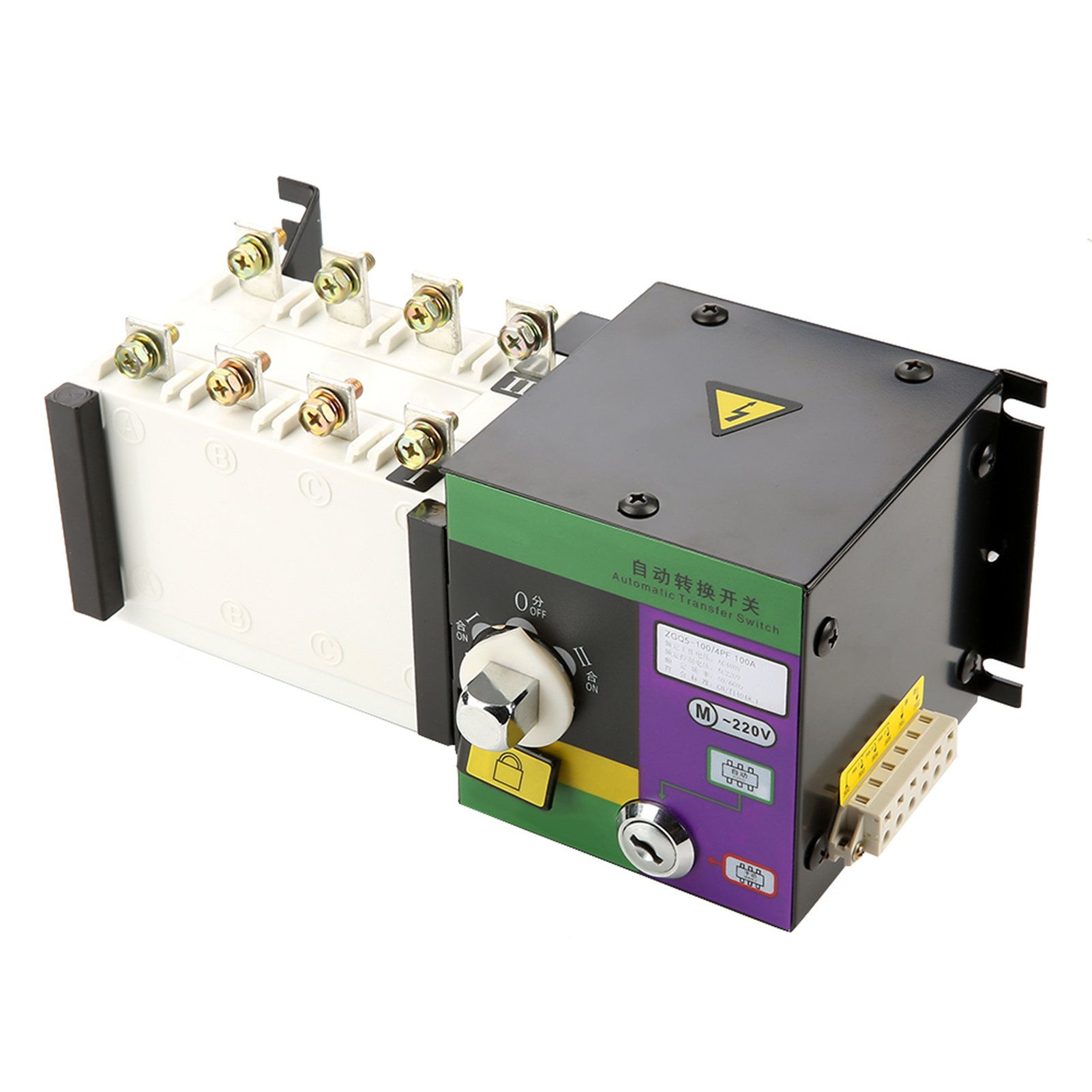 Zgq5-100/4pf Trennschalter Mit Zwei Stromquellen, Automatischer Umschalter (ats) 100 A/4 P