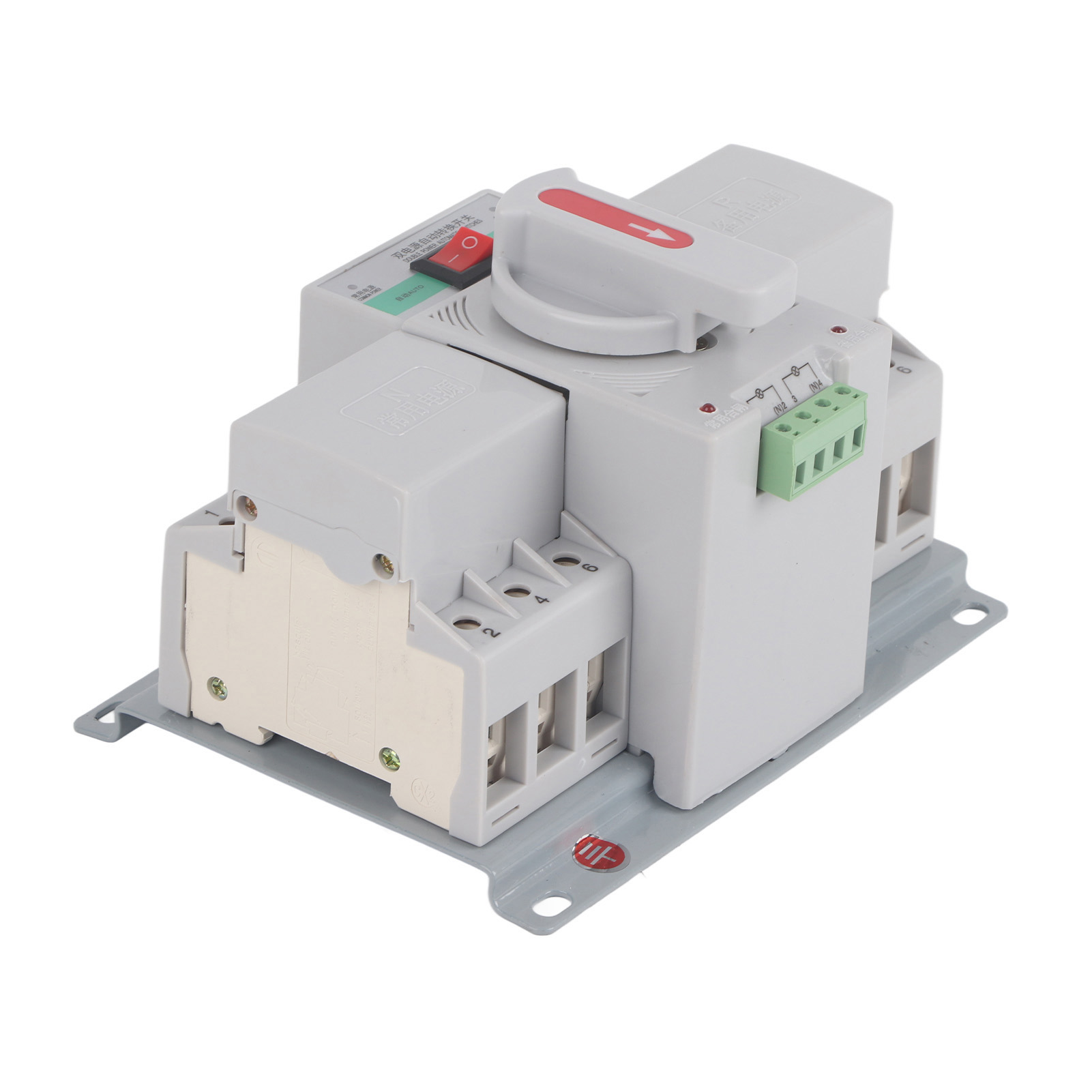 1 Stück 380v 63a 3p Mini Intelligentes Doppelnetzteil Automatischer Umschalter Leistungsschalter